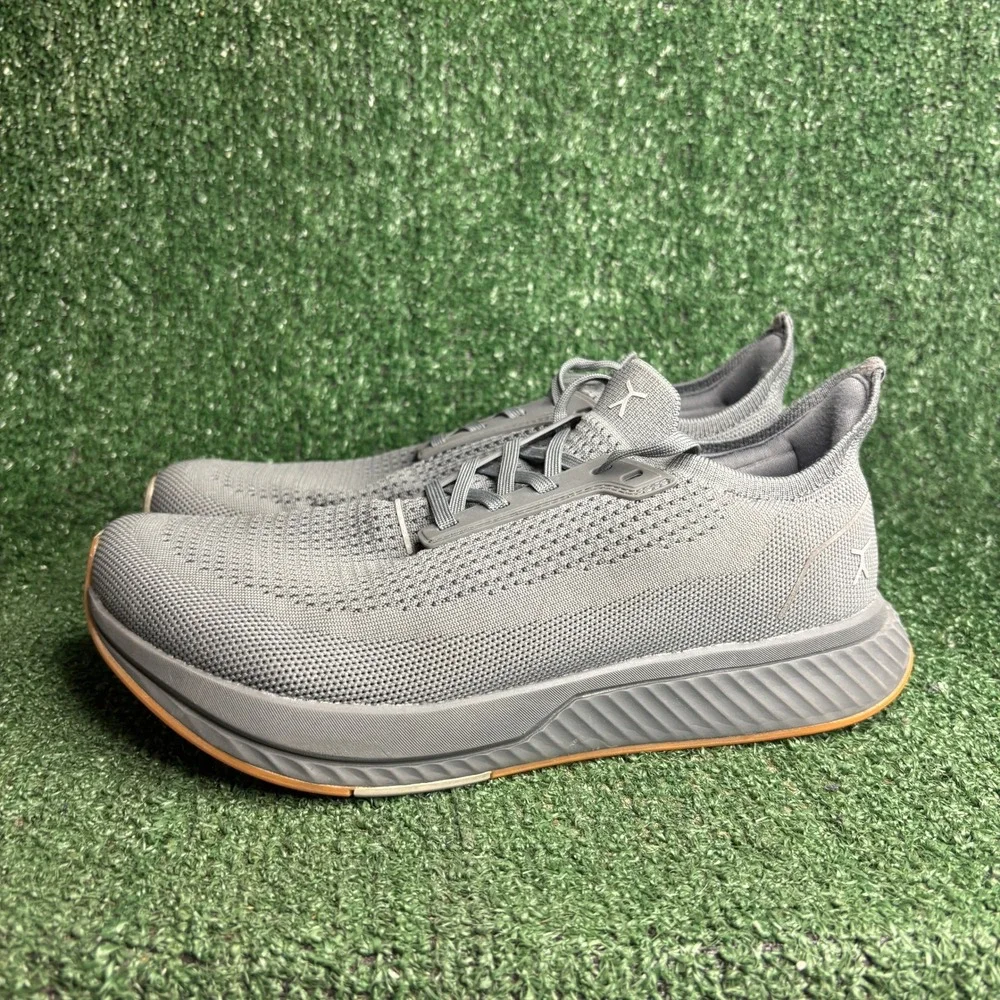 Flux Adapt Knit Barefoot Zero Drop Sole Training Sneaker Grey Mens 9 Womens 10.5